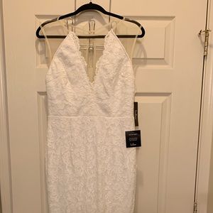 White Lace Mermaid Wedding Dress